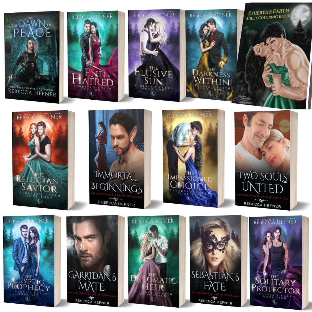 Etherya's Earth Romantasy Signed Book Bundle