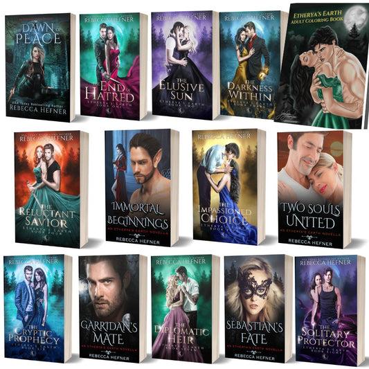 Etherya's Earth Romantasy Signed Book Bundle
