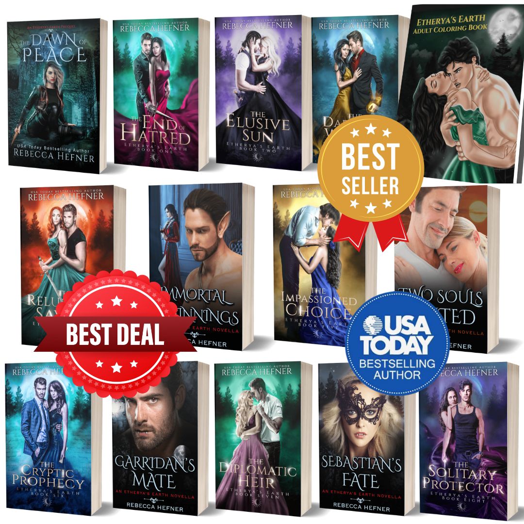 Etherya's Earth Romantasy Signed Book Bundle