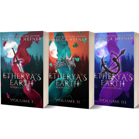 Etherya's Earth Signed Special Edition Romantasy Cover Collection Bundle