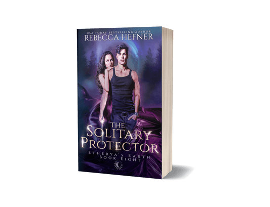 The Solitary Protector Signed Paperback (Etherya's Earth #8)