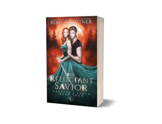 The Reluctant Savior Signed Paperback (Etherya's Earth #4)