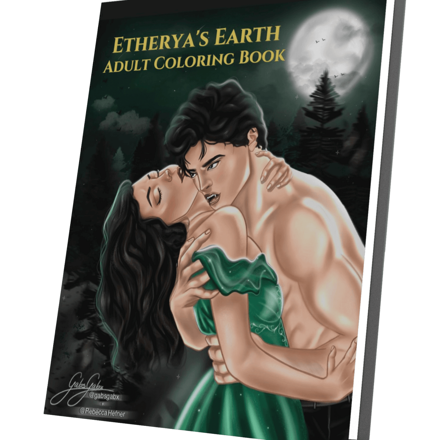 Etherya's Earth Adult Coloring Book
